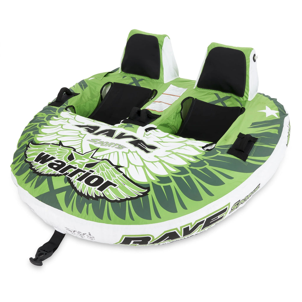 Green Inflatable Towable Tube F2948