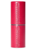 Fuchsia Refillable Leather Lipstick Case K327438