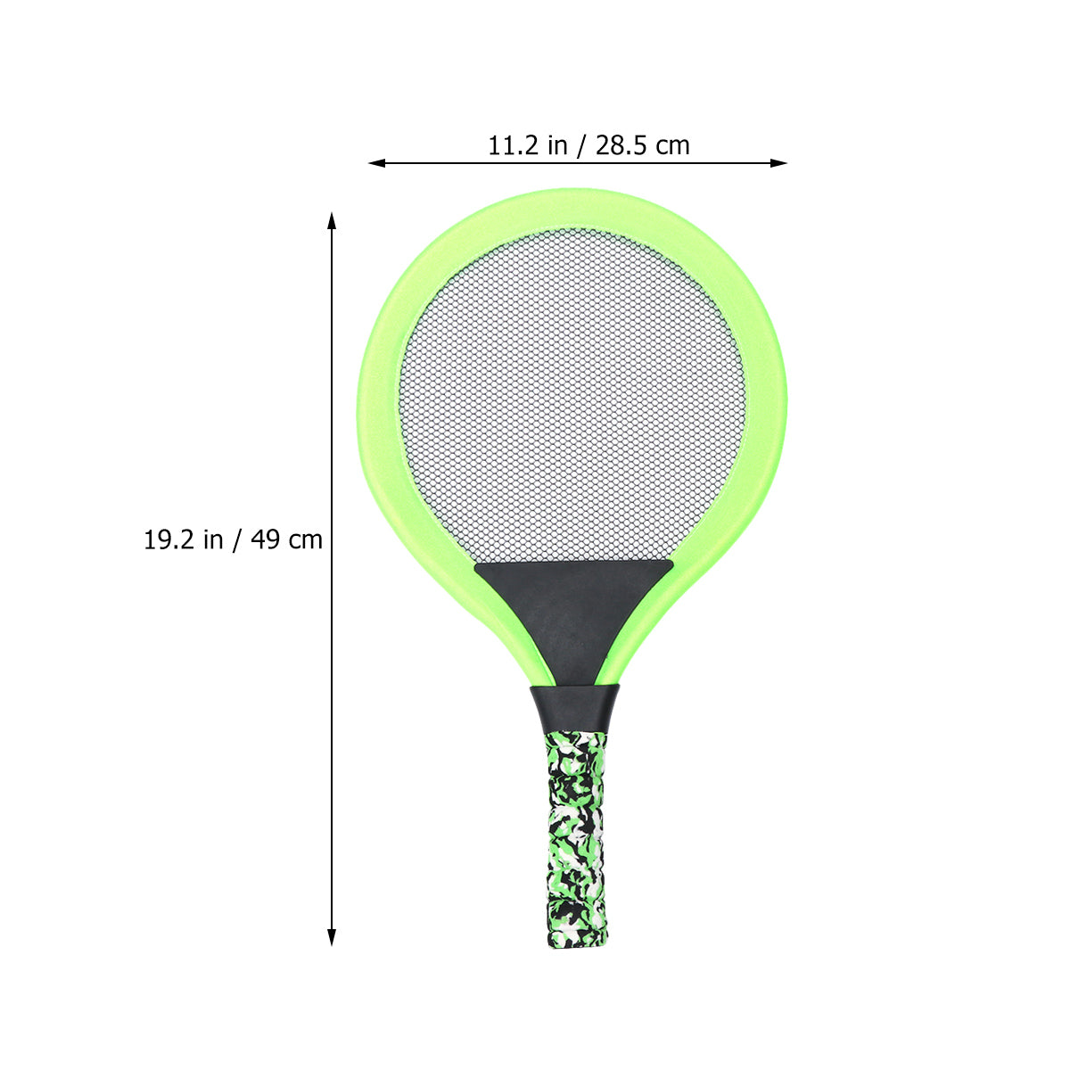 Kids Tennis Racket Beach Racquet Set with Balls (Green) O891