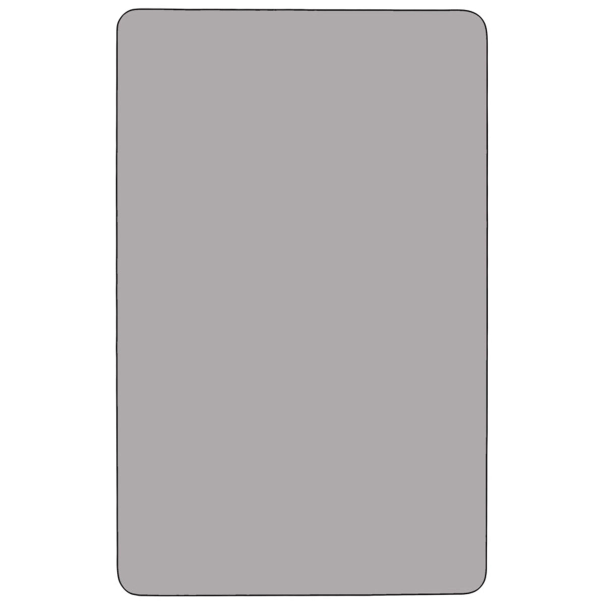 Grey Thermal Laminate Rectangular Activity Table S727886