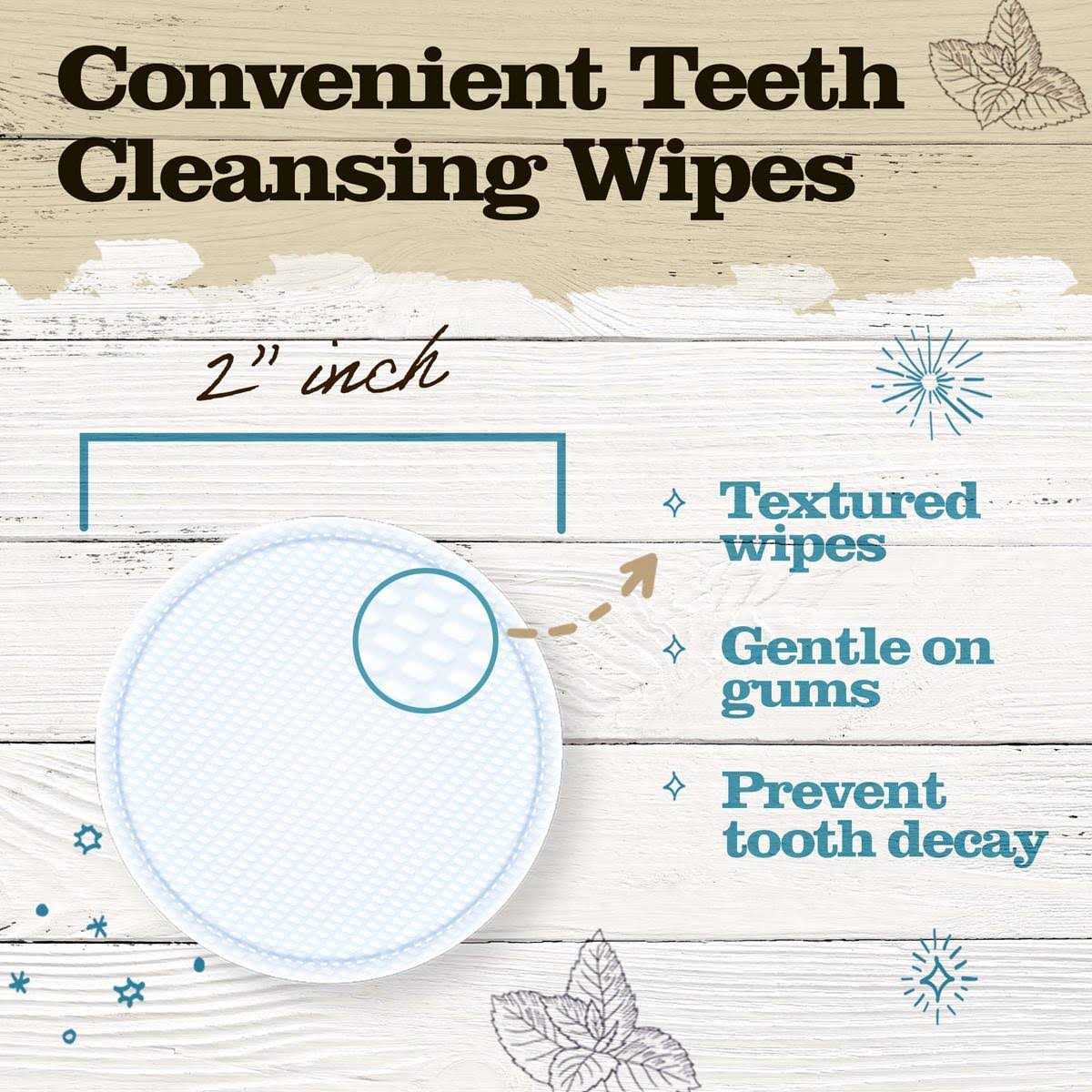 Dental Wipes for Dogs & Cats 50 Count Z53510