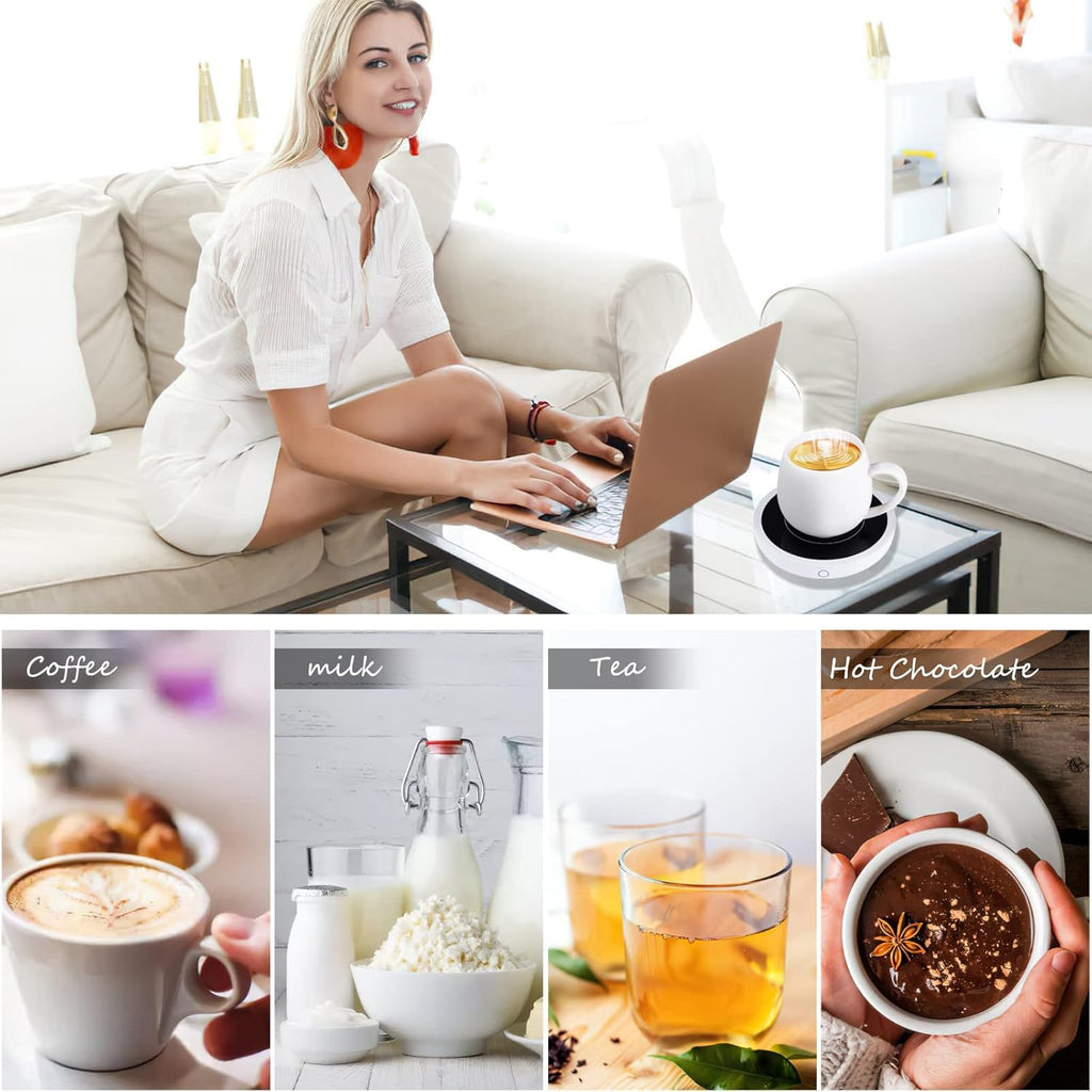 Electric Beverage Warmer Plate with 3 Temperature Settings I920
