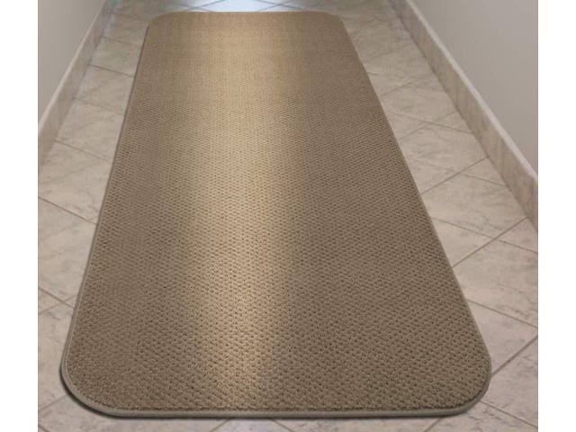 Camel Tan Skid-Resistant Carpet Runner 14 ft. x 27 in. H982