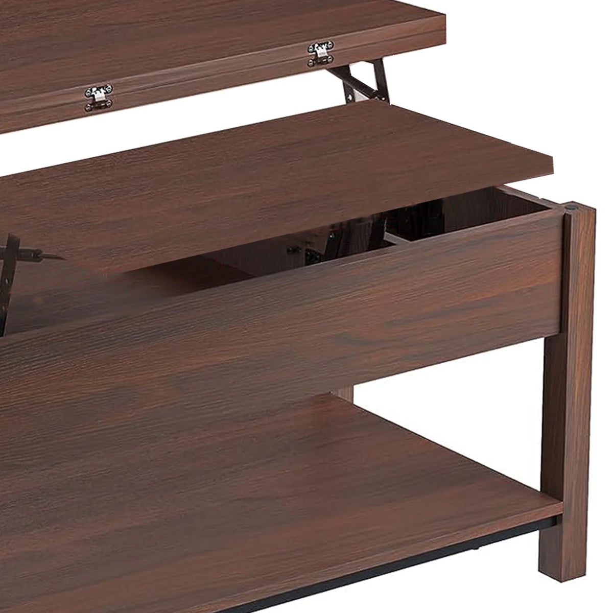 4-in-1 Lift Top Convertible Coffee Table with Storage B807