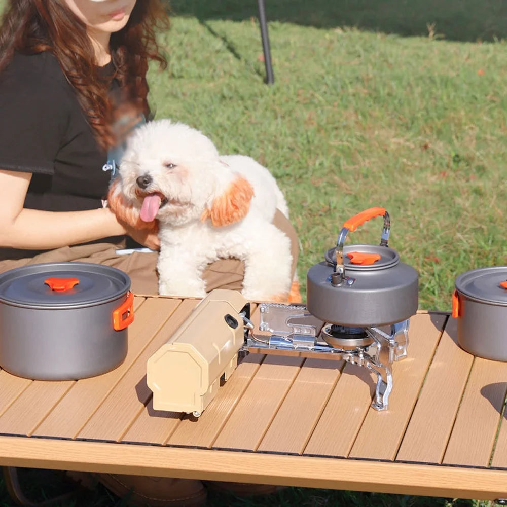 Portable Butane Camping Stove with Carrying Bag E640680