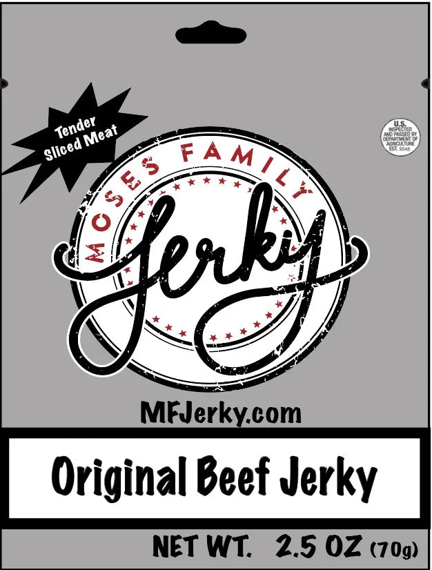 Beef Jerky 2.5 oz Pack of 7 B917534
