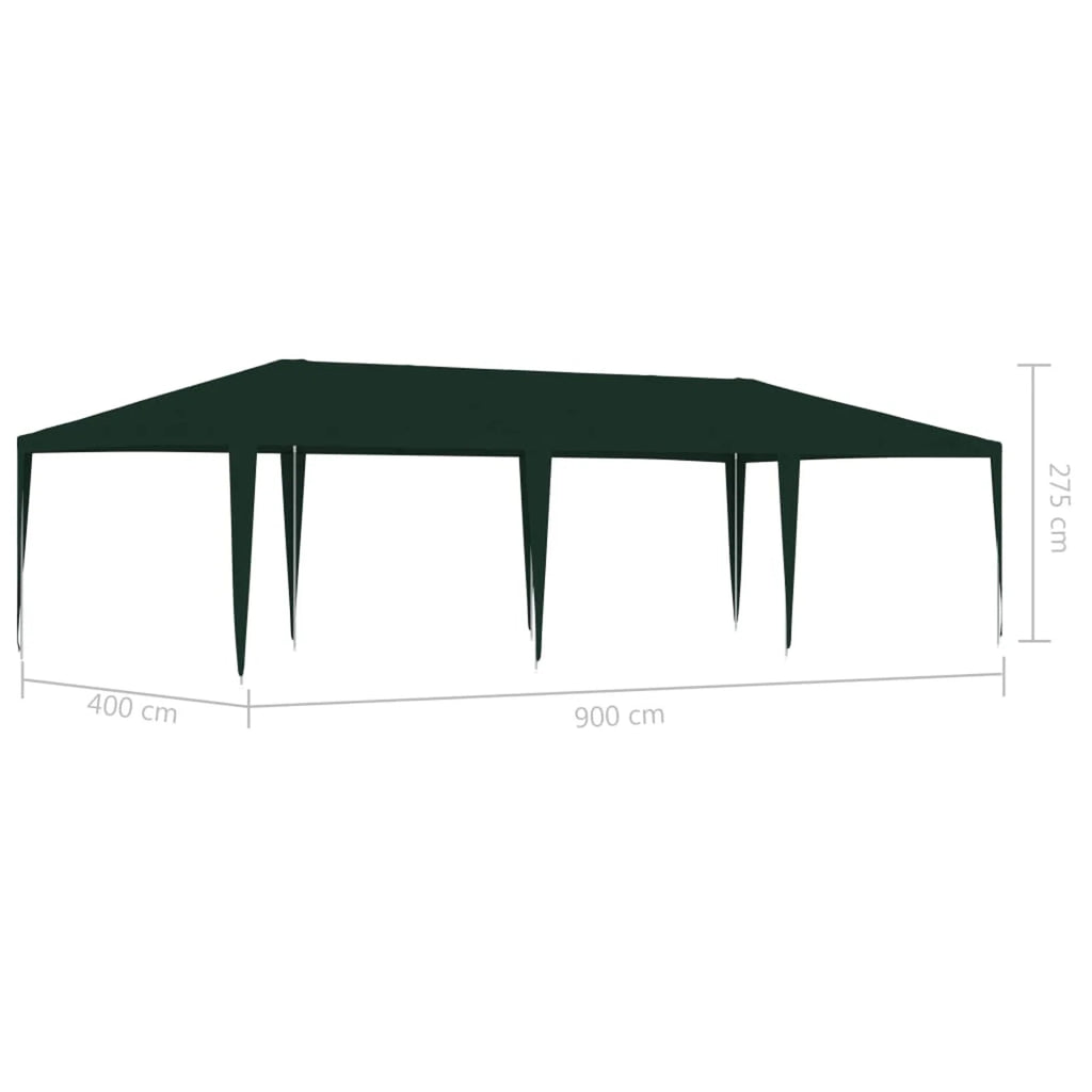 Green Party Tent 13.1'x29.5' G4772