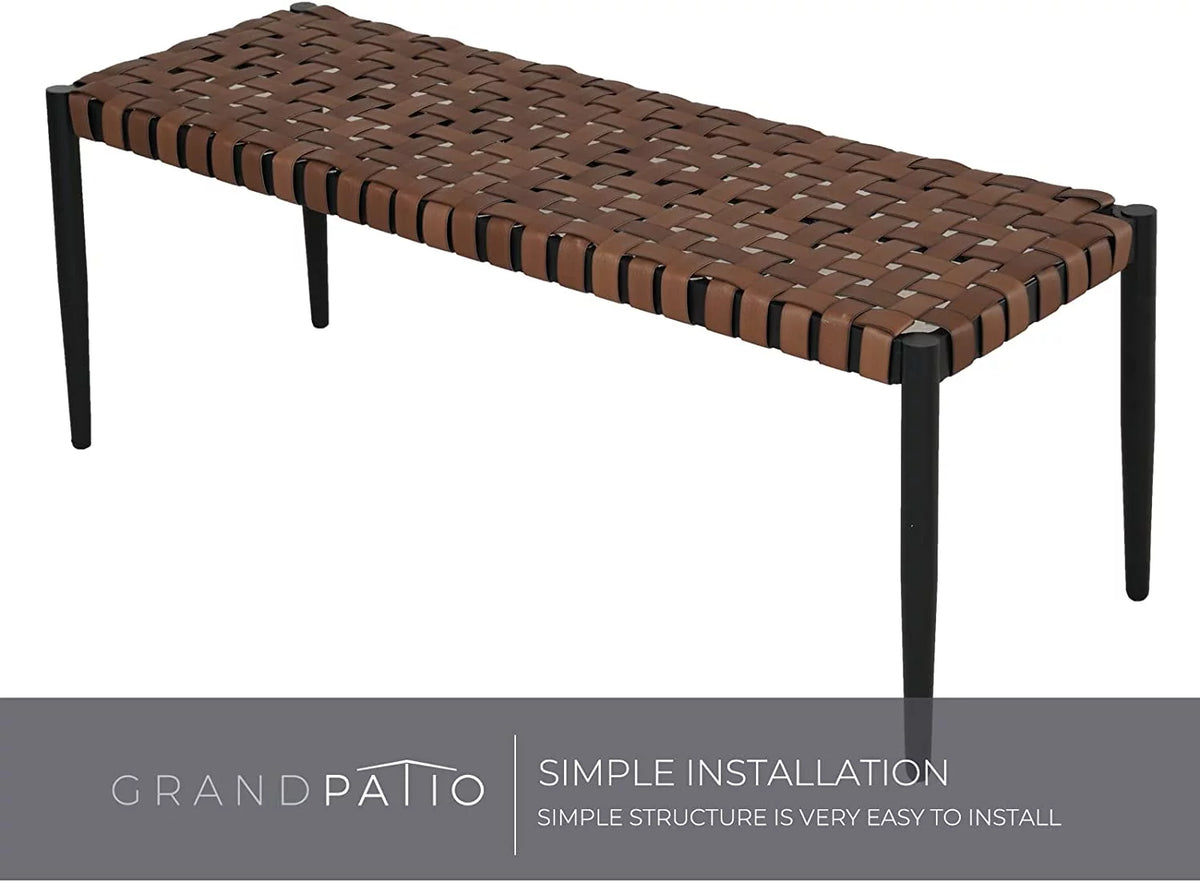 Natural Brown 2-Seat Bench R511151