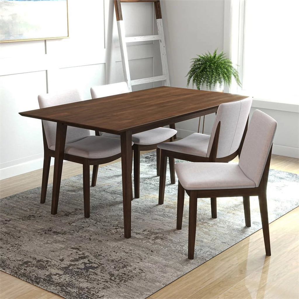 Mid Century Modern Dining Table Set for 4 H6365