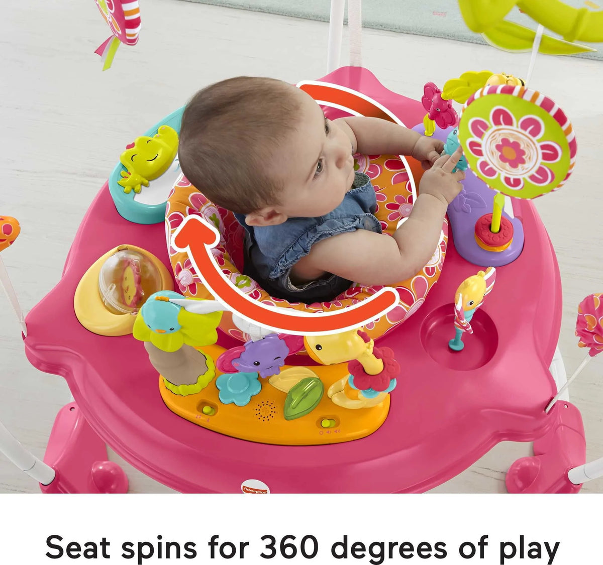Baby Bouncer Activity Center with Music and Lights U7570