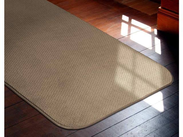 Camel Tan Skid-Resistant Carpet Runner 14 ft. x 27 in. H982