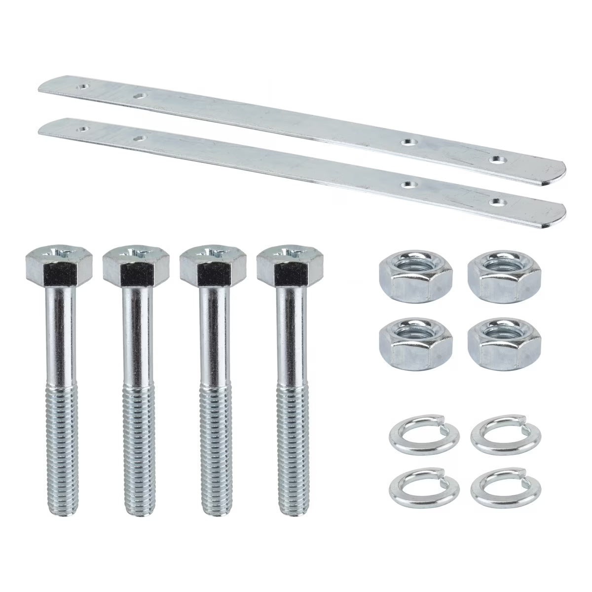 Replacement Fittings 2-Plates/4-Bolts/Washers/Nuts O9131
