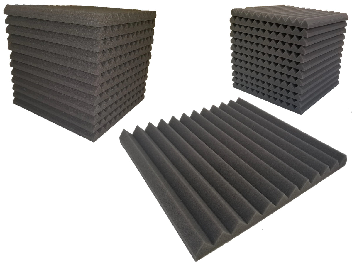 12 Pk Blue Acoustic Foam Panels Z766
