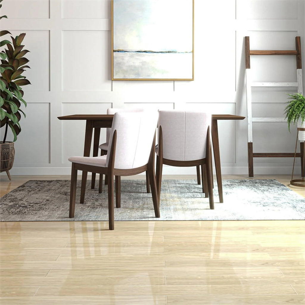 Mid Century Modern Dining Table Set for 4 H6365