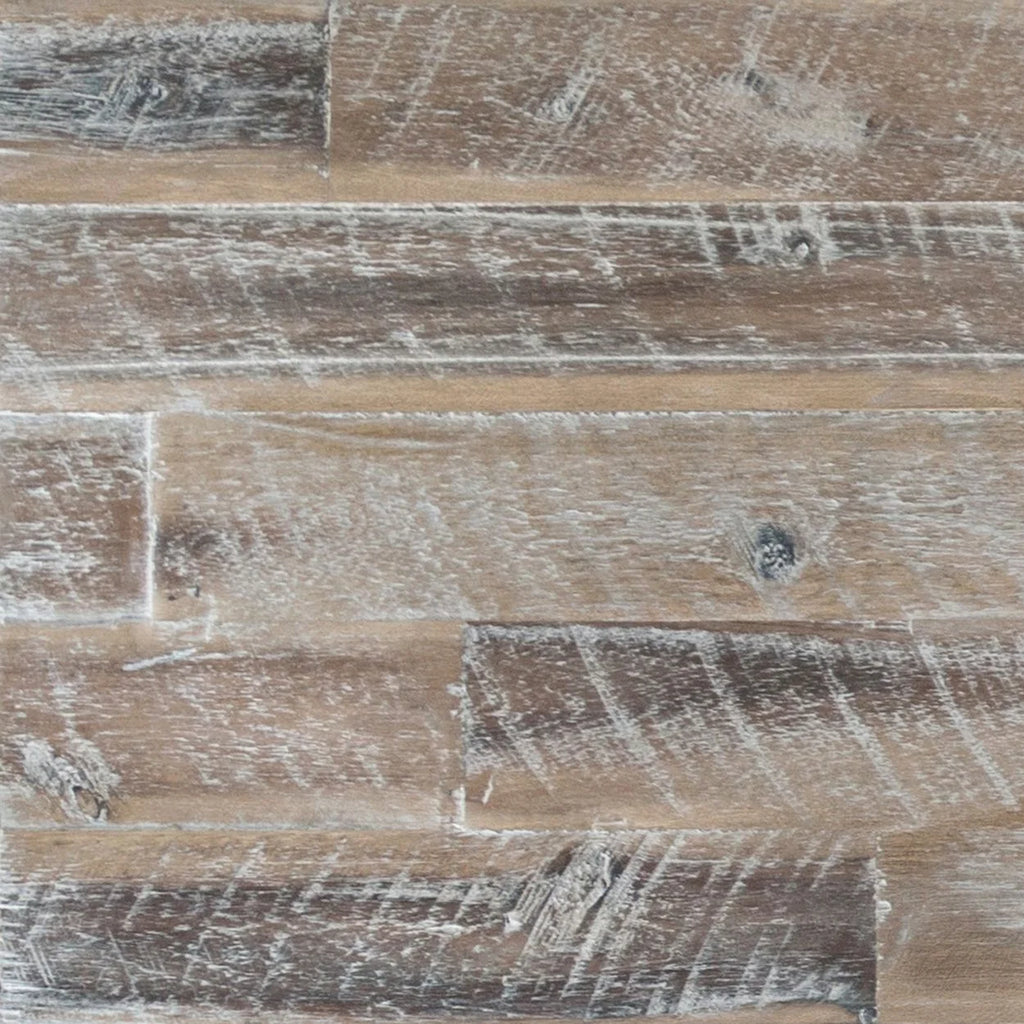 Distressed Acacia USB Charging Desk W396