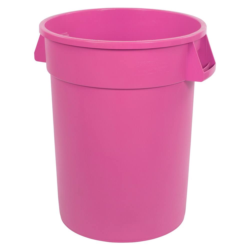 20 Gallon Pink Polyethylene Trash Can F706
