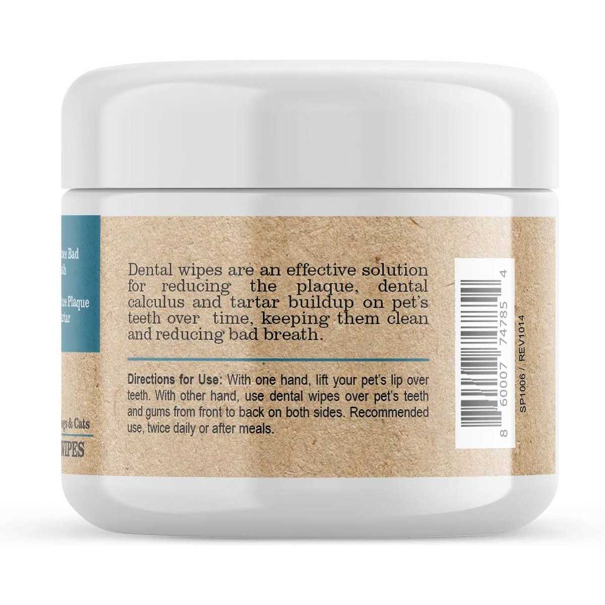 Dental Wipes for Dogs & Cats 50 Count Z53510