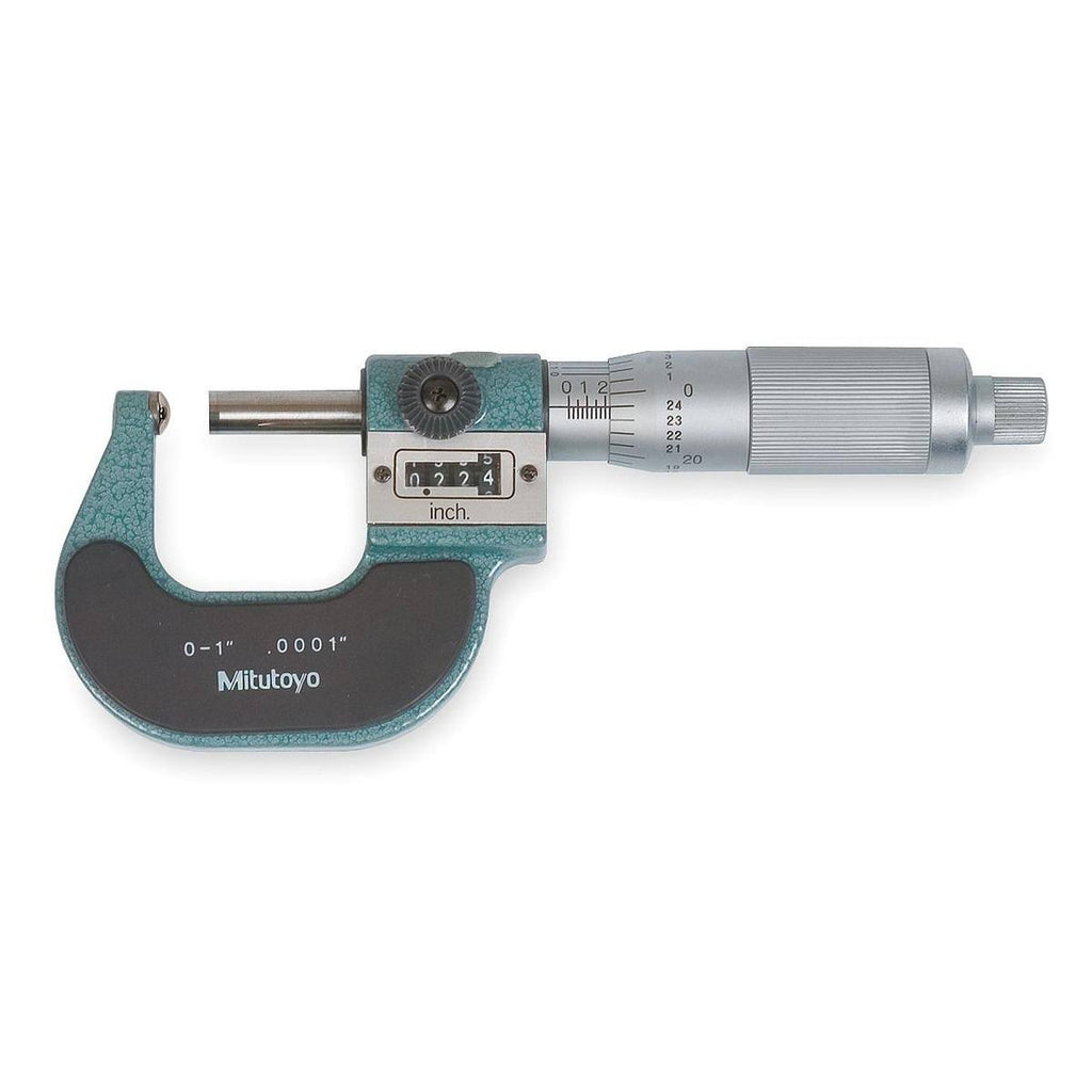 Spherical Micrometer, Flat, 0-1x22 O231