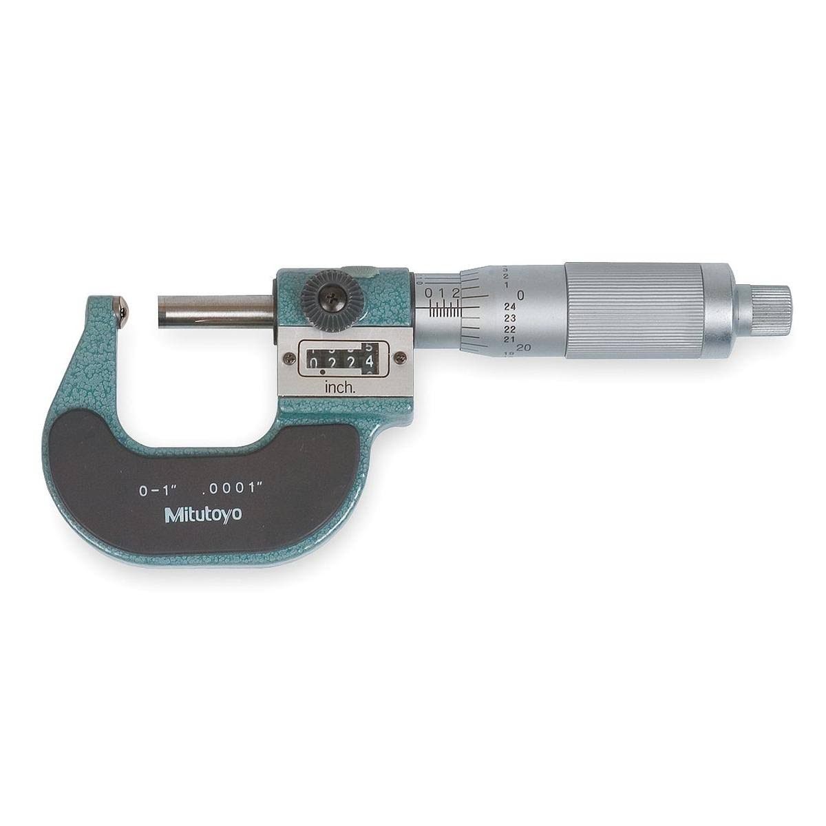 Spherical Micrometer, Flat, 0-1x22 O231